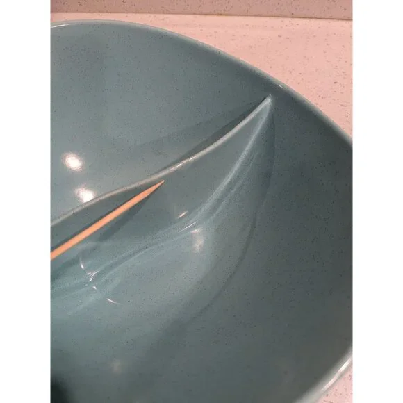 Vintage Vernon Ware "Heavenly Days" Oval Divided Dish ODV9 - Picture 7 of 12